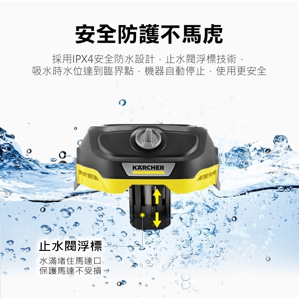 【Karcher 凱馳】KWD2S 15L乾濕吹三用吸塵器 附吸塵配件組-細節圖6