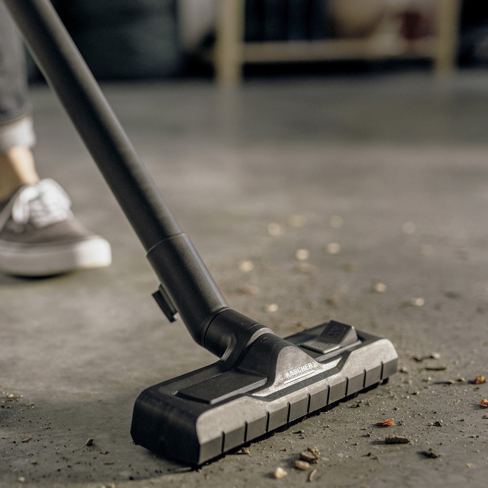 【Karcher 凱馳】乾溼兩用地板吸頭並整合收納架 28630000-細節圖2