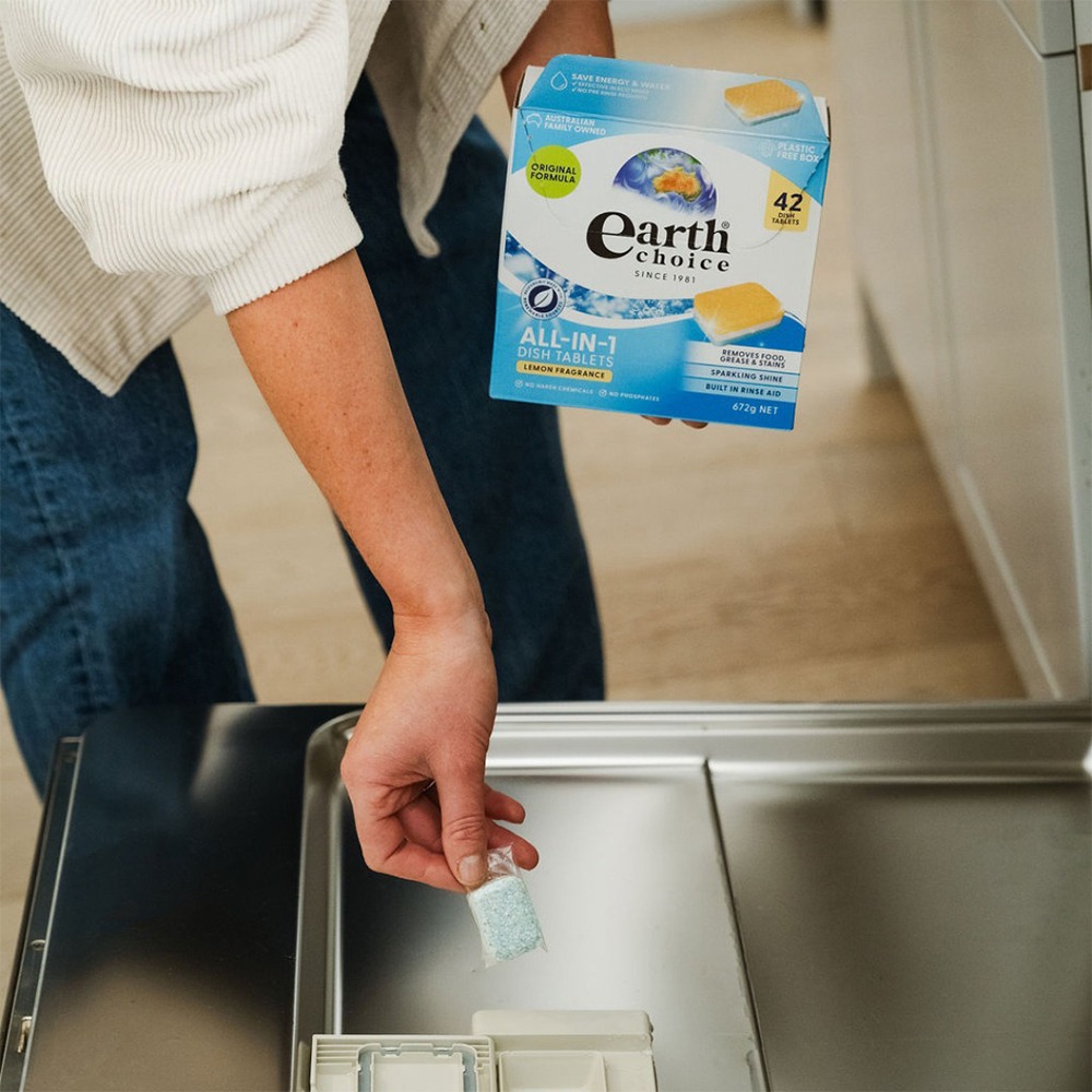 【Earth Choice】澳洲植萃洗碗機專用洗碗錠(42顆/盒裝)-細節圖3