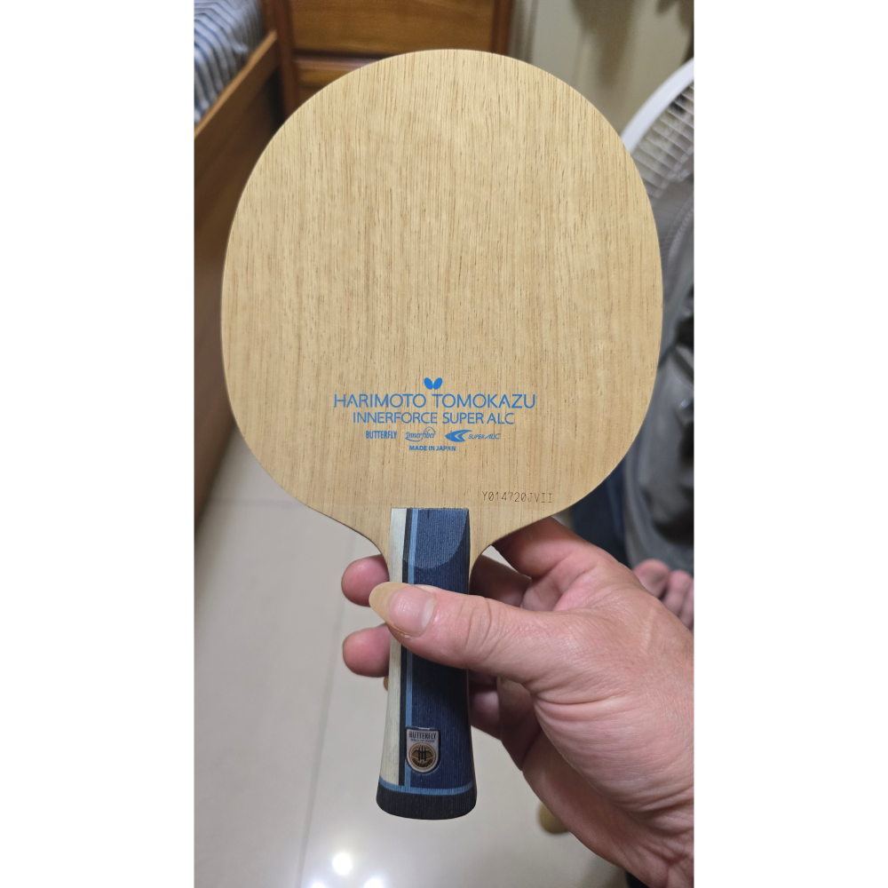 二手 近全新 蝴蝶 超級張本智和 SUPER ALC, Y碼 91克～48-細節圖3