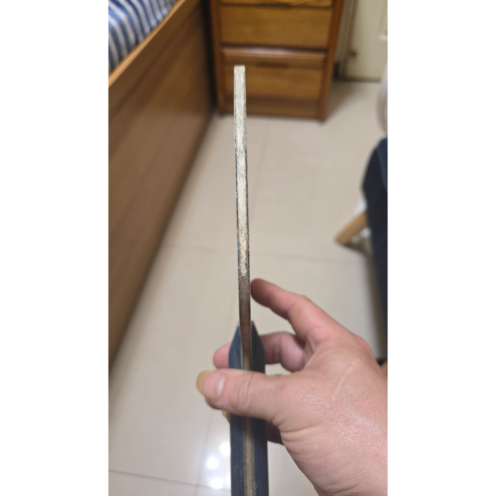 二手  蝴蝶 波爾 ALC , K碼 85.4克 舊鋁牌 滿版小魚鱗紋 ~67-細節圖6