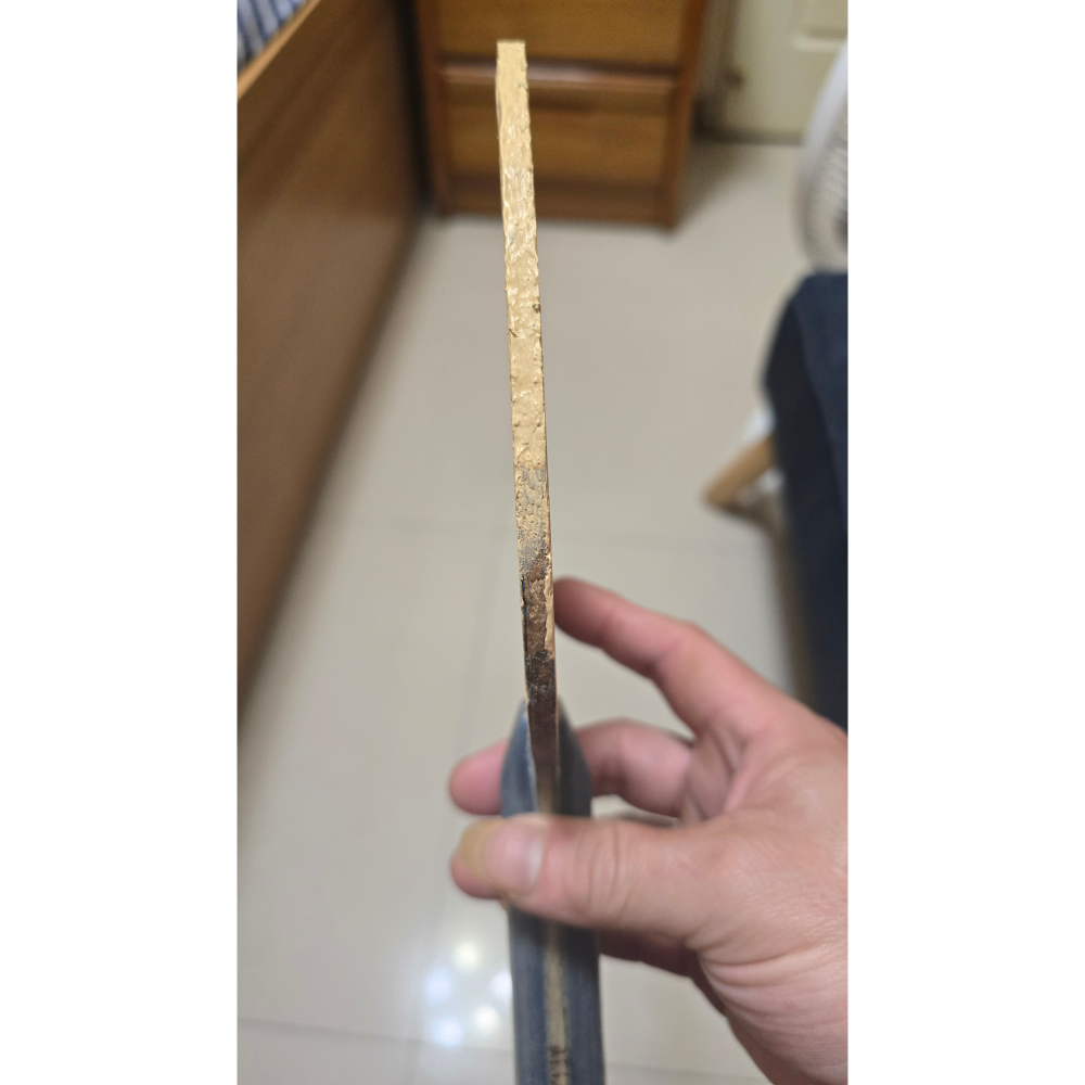 二手  蝴蝶 波爾 ALC , M碼 91.4克 舊鋁牌 收藏等級 滿版大魚鱗紋 實戰拍 ~69-細節圖5