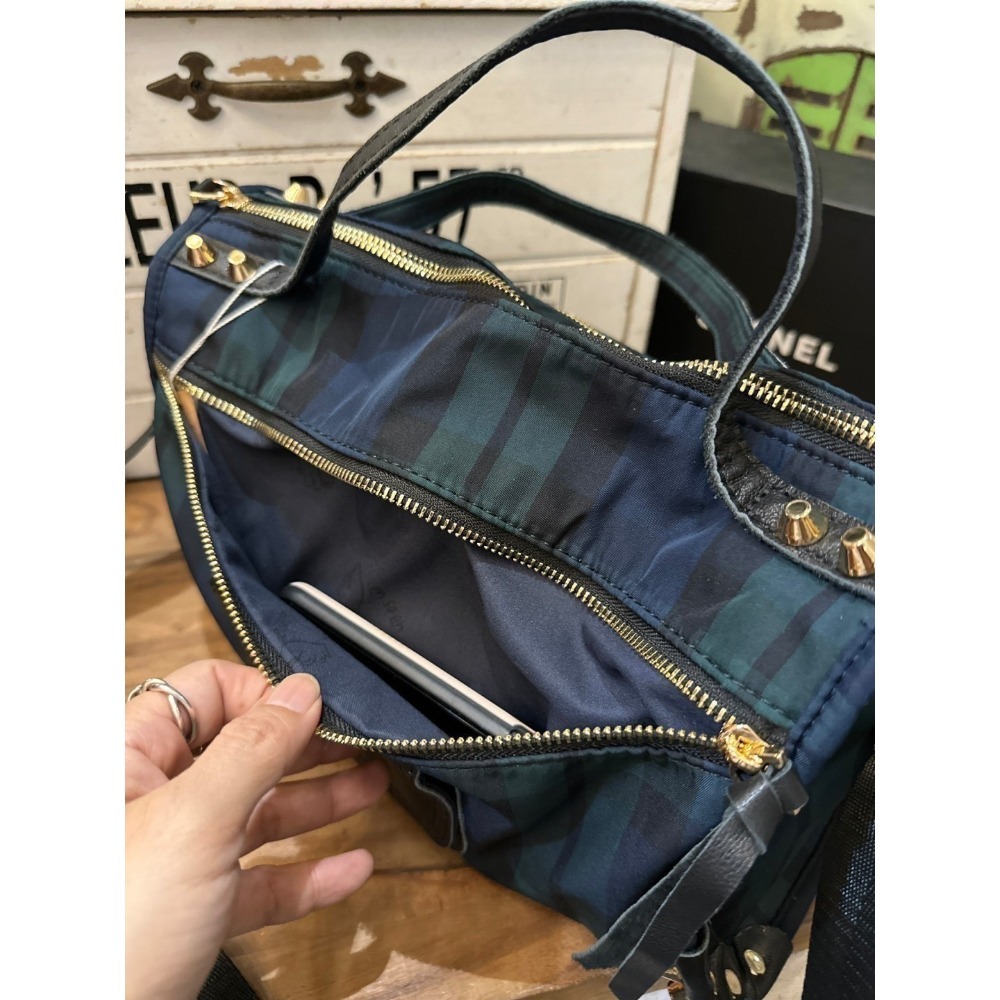 韓國空運🇰🇷／真皮斜背包／旅行包／牛皮-細節圖9