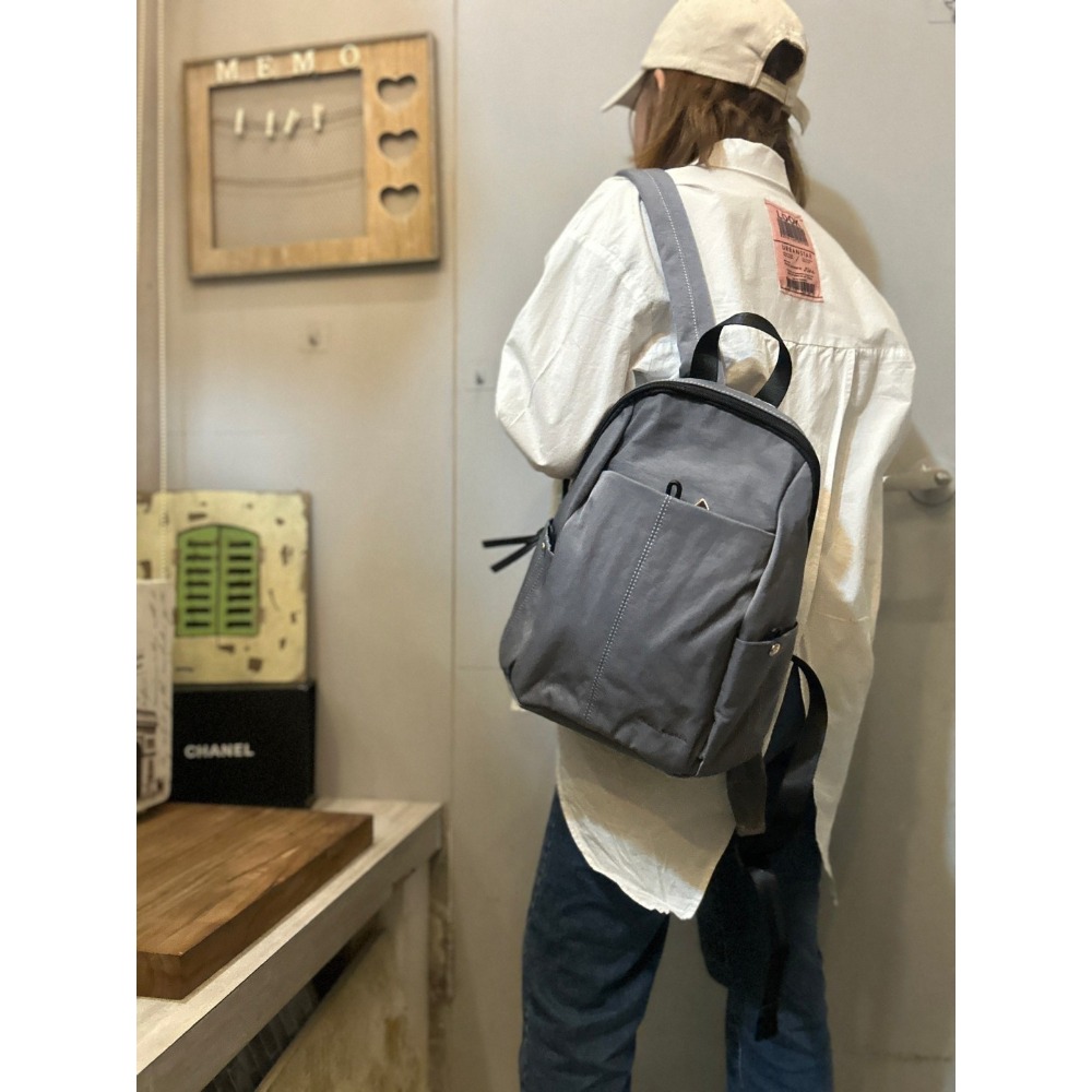 韓國空運🇰🇷／休閒後背包／玩色後背包🎒／媽媽包／旅行包-細節圖6