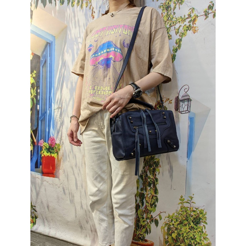 韓國空運🇰🇷／真皮斜背包❤️／真皮兩用包🎀／機車包／牛皮-細節圖2