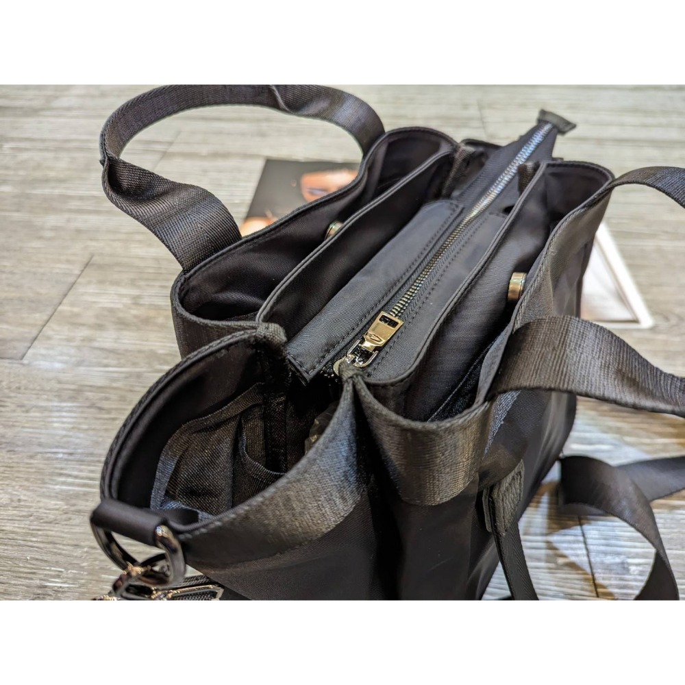 韓國空運🇰🇷／休閒兩用包／手提包🎀／帆布兩用包／多隔層-細節圖6