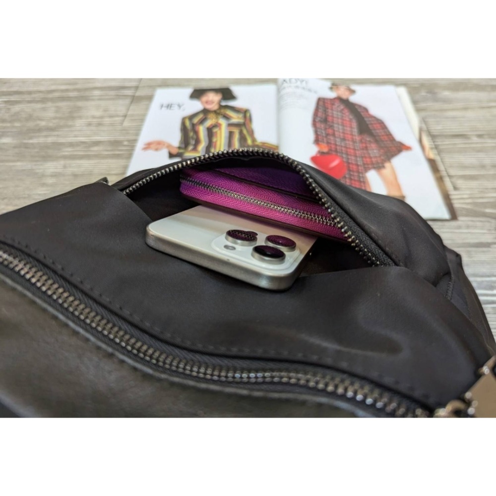 韓國空運🇰🇷／帆布配真皮後背包🎒／旅行包❤️／媽媽包-細節圖8