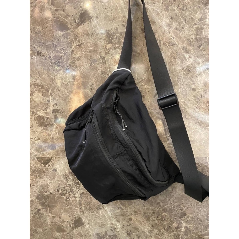 休閒斜背包🔥／帆布材質／胸包／旅行包-細節圖8