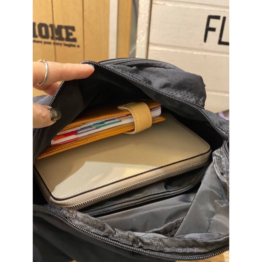 休閒斜背包🔥／帆布材質／胸包／旅行包-細節圖11