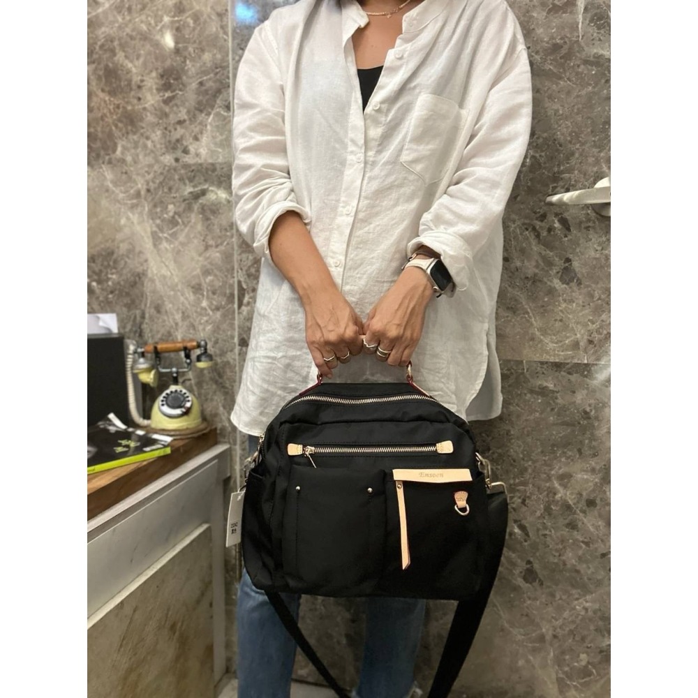 韓國空運🇰🇷防水三用包🔥旅行包❤️斜背包／後背包／韓國ensoen-細節圖10