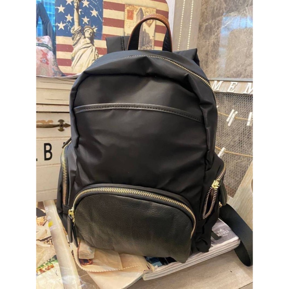 韓國空運🇰🇷 帆布後背包 旅行包 媽媽包🎒 星星後背包 韓國ensoen-規格圖10