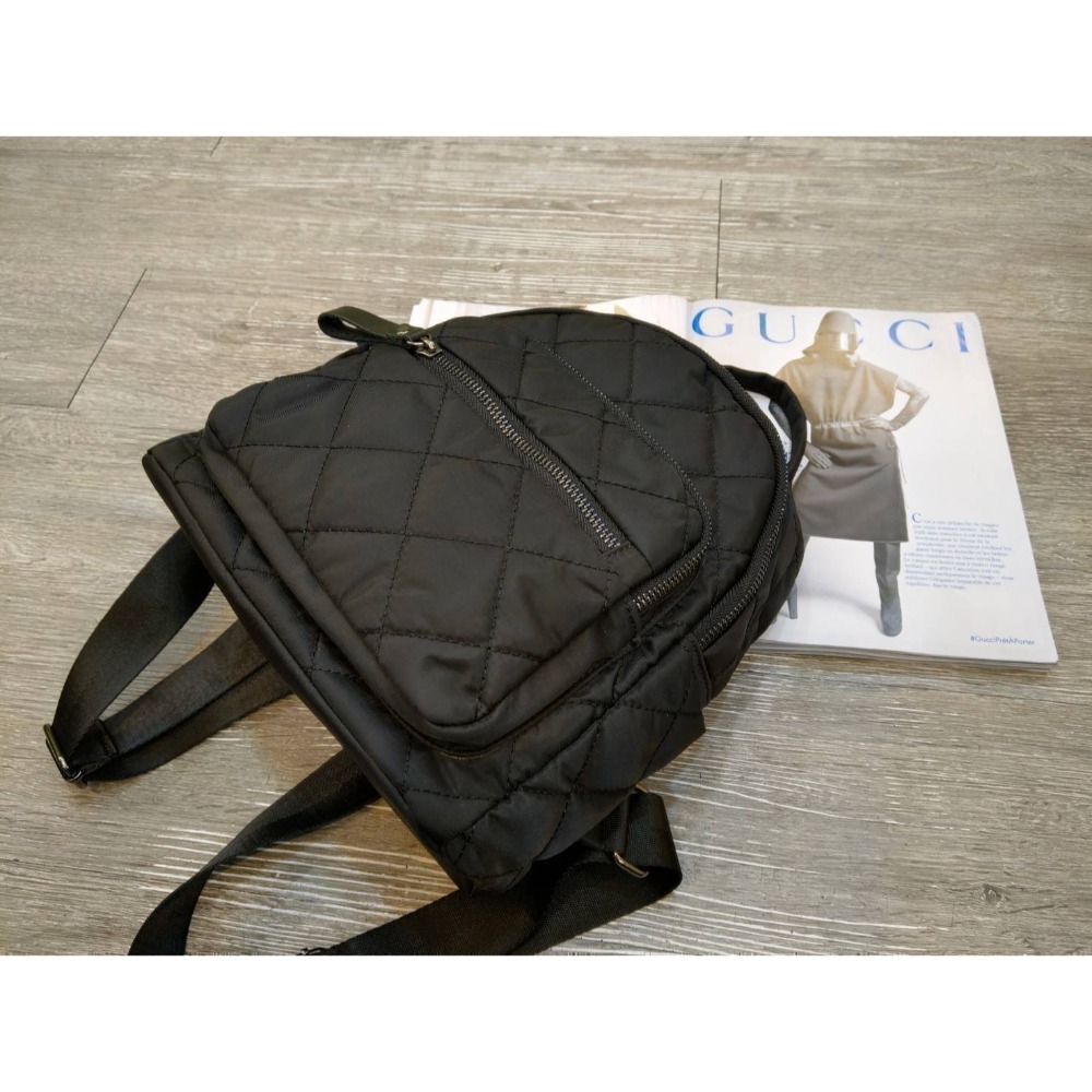 韓國空運🇰🇷 休閒後背包🎀 旅行包 菱格紋 媽媽包-細節圖3