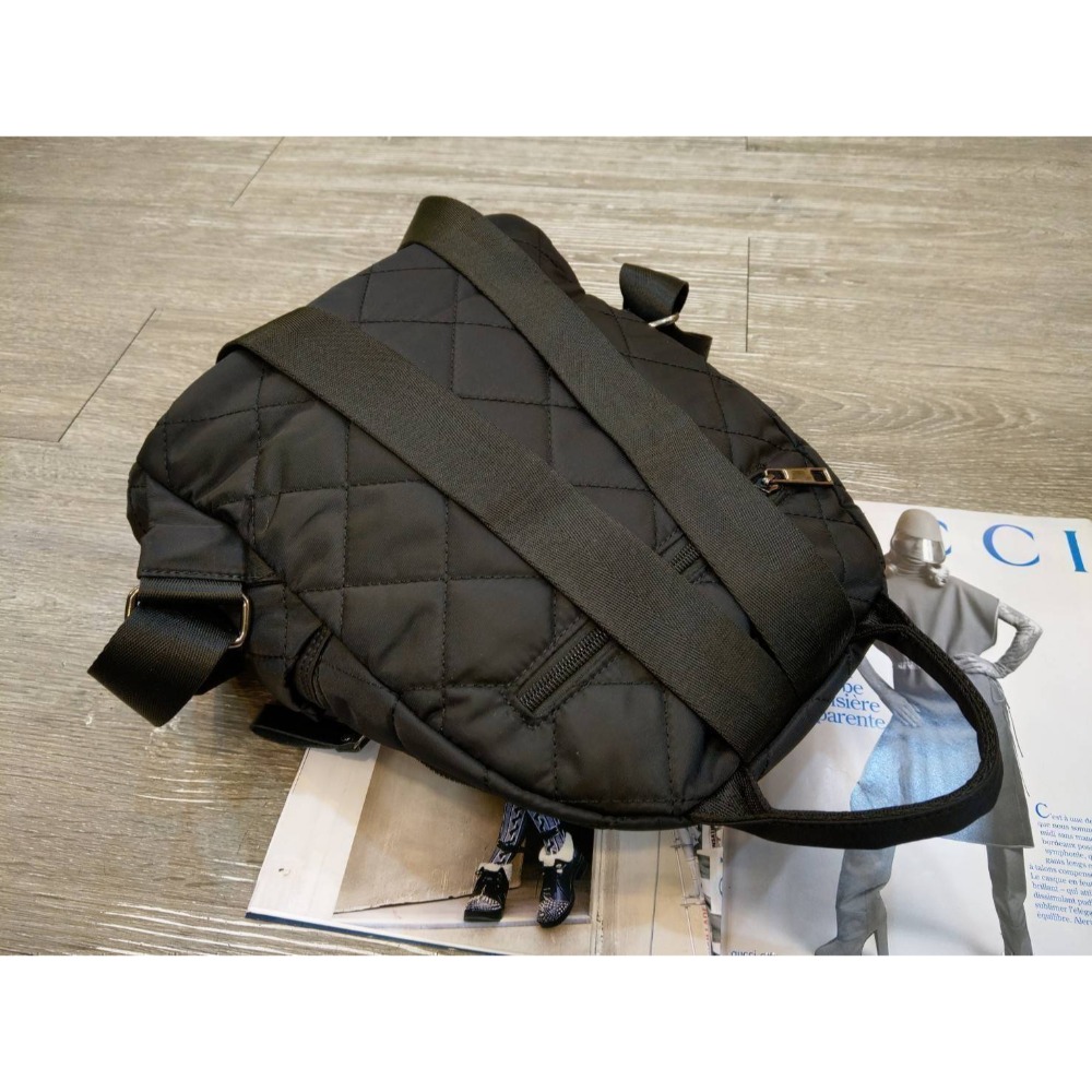 韓國空運🇰🇷 休閒後背包🎀 旅行包 菱格紋 媽媽包-細節圖11