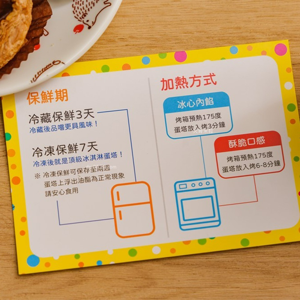 虎山雷蛋塔 雙米蛋塔-細節圖4