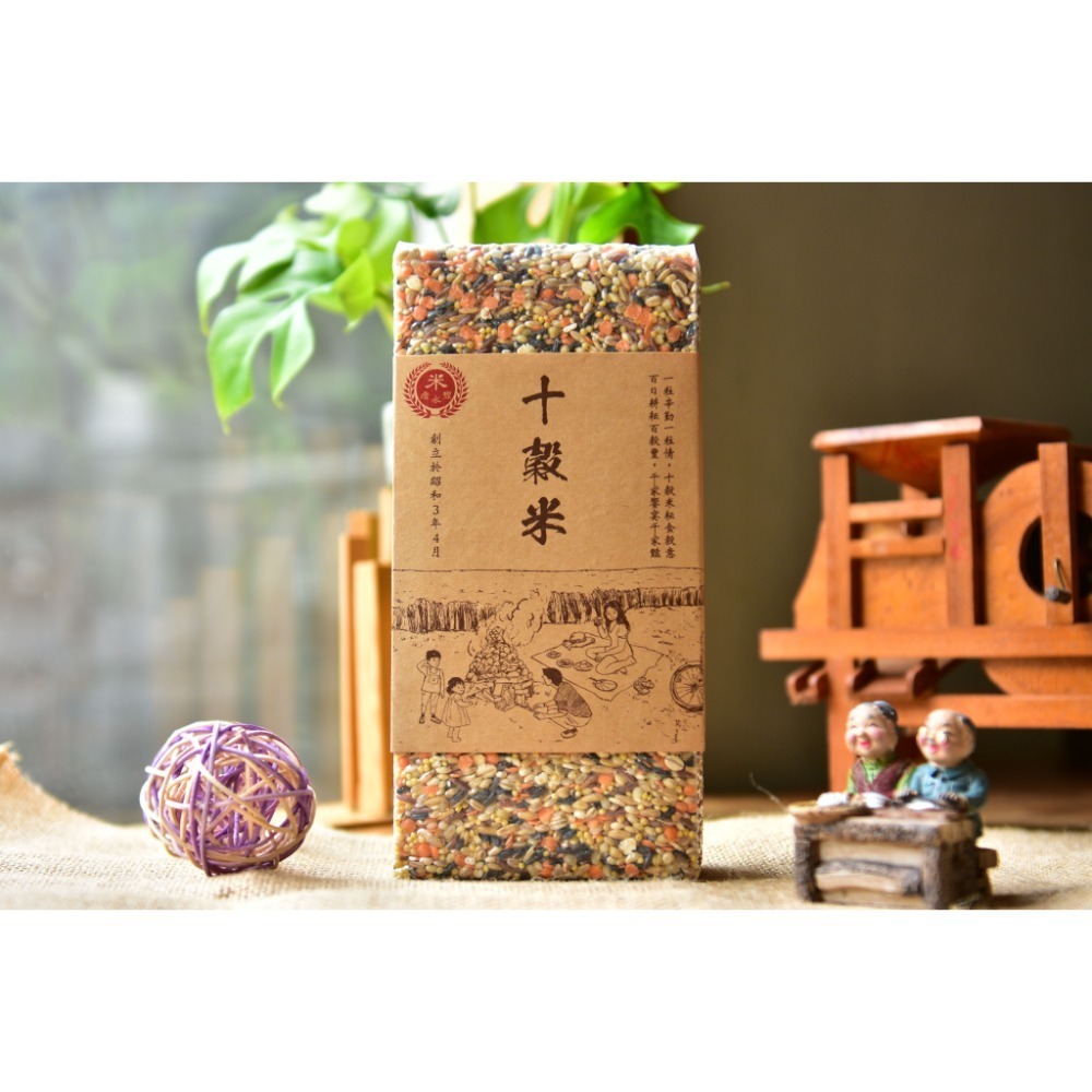 十穀米：糙米、黑糯糙米、小米、燕麥、蕎麥、紅扁豆、小薏仁、麥片、高梁、紅糯米。十種穀物，煮成一種日常的詩意。-規格圖5