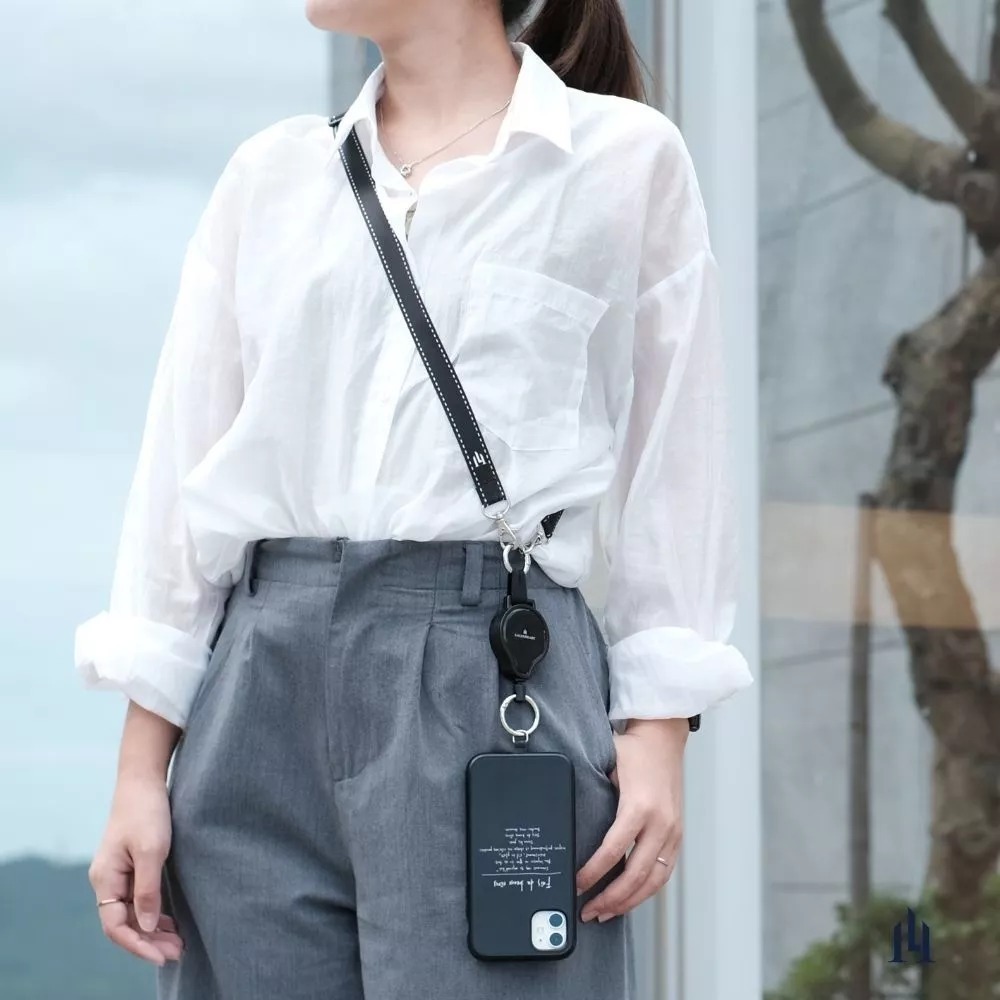 質感黑織背帶-細節圖4