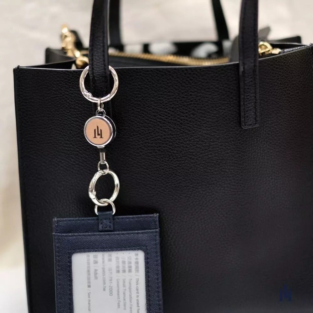 雷雕真皮伸縮扣件-LOGO版-細節圖3