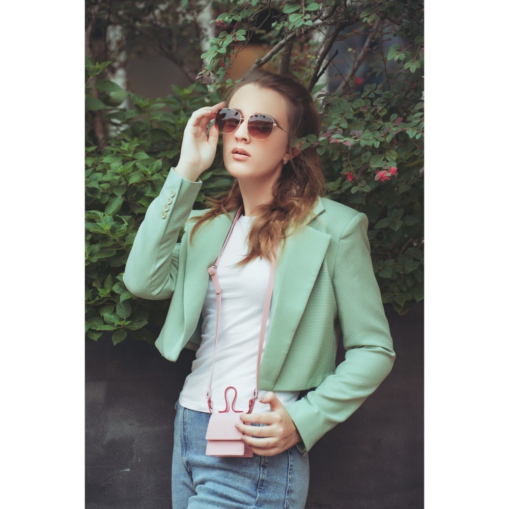 迷你配方包-乾燥玫瑰粉 時尚科技小廢包-細節圖7