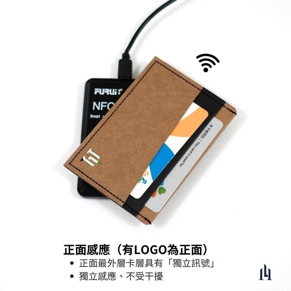 免取卡正面感應卡夾 11種配色 感應功能7天試用期 臺灣製造獨家精品-細節圖4