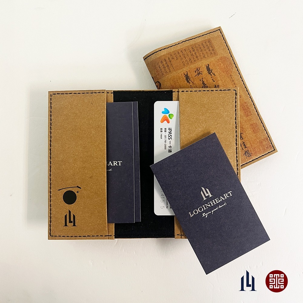 故宮聯名產品 全防護科技卡夾 - 快雪時晴款 是名片夾也可客製設定電子名片 MIT台灣製造精品-細節圖3