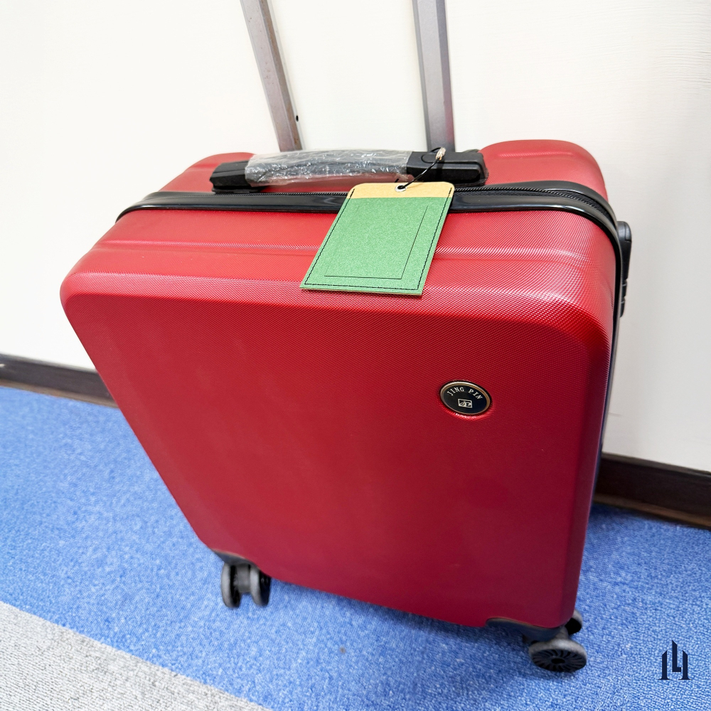 綠野棕 兩用行李吊牌 是行李名牌也是證件套 識別證套 可客製 附不鏽鋼彩色掛繩-細節圖7