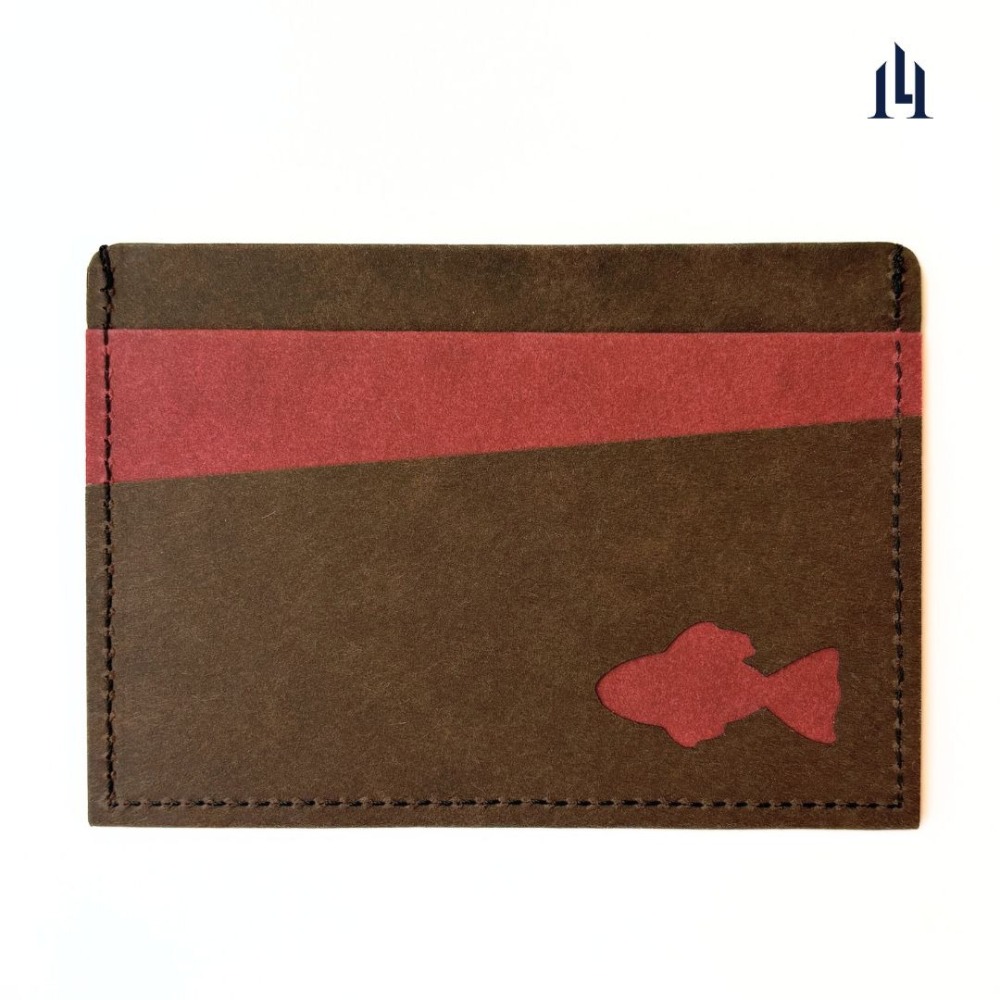 餘・咖紅 全防護屏蔽感應卡夾 名片夾  5卡層皆受屏蔽 防盜刷 防消磁 台灣製造獨家精品-細節圖3