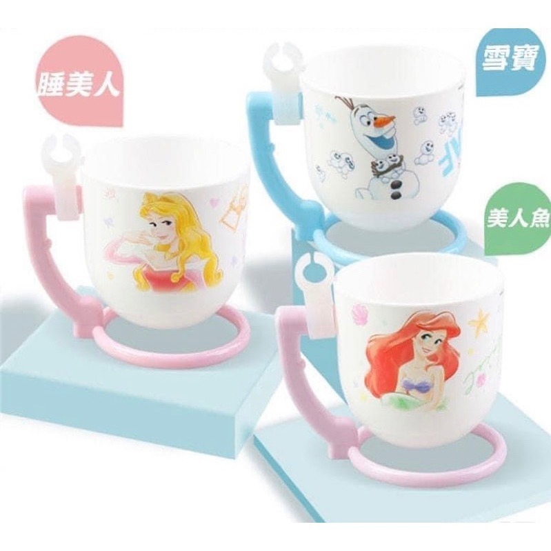 部份現貨 台灣出貨 新款迪士尼兒童水杯/刷牙漱口杯 卡通水杯 可翻轉耐用耐摔-細節圖2