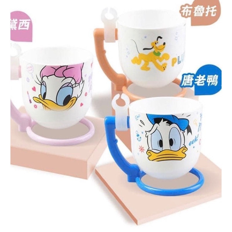 部份現貨 台灣出貨 新款迪士尼兒童水杯/刷牙漱口杯 卡通水杯 可翻轉耐用耐摔-細節圖4
