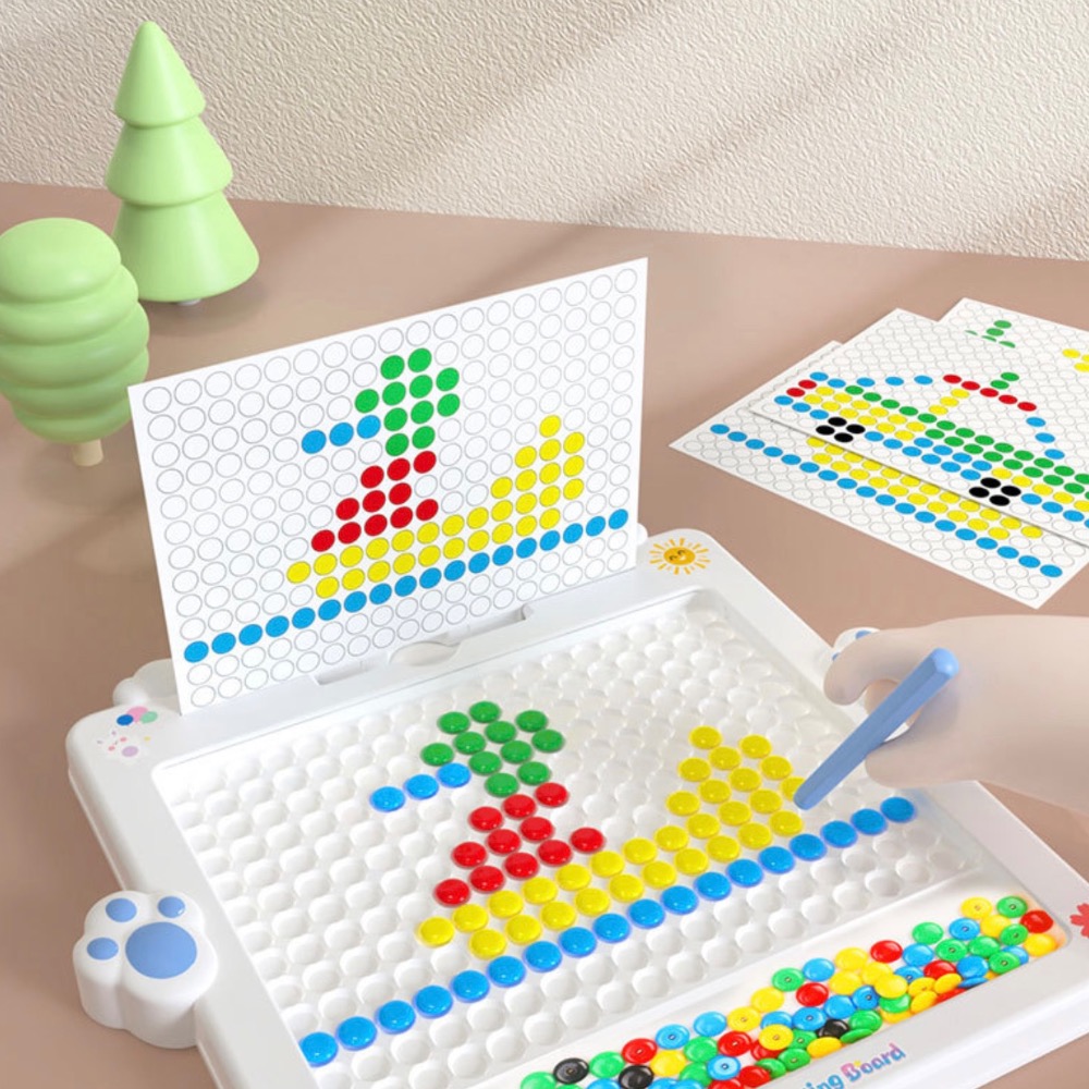 預購 兔子磁性運筆畫板鍛鍊兒童專注力想象力早教益智思維啟蒙磁性畫板-細節圖7