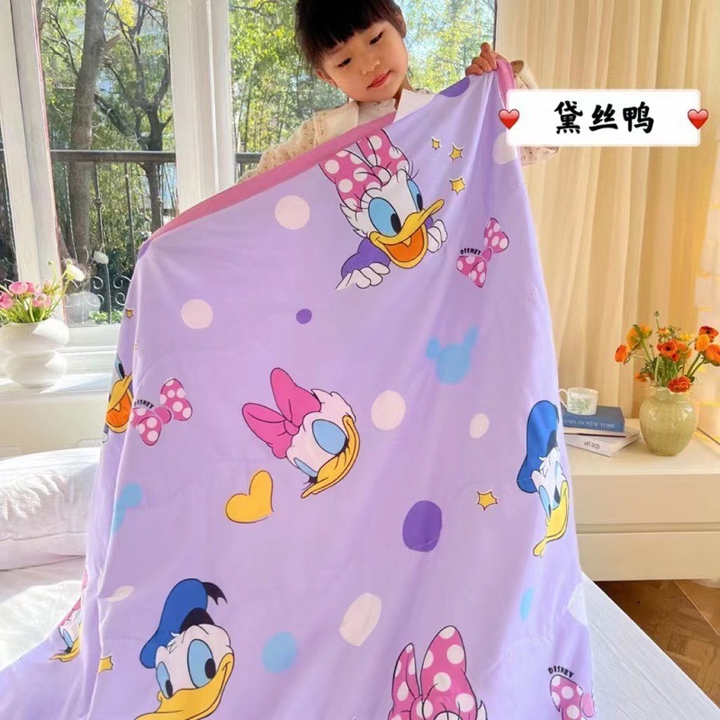 現貨 請先詢問 夏季卡通迪士尼涼被 120*150公分 空調毯 冷氣房毯 幼稚園-細節圖3