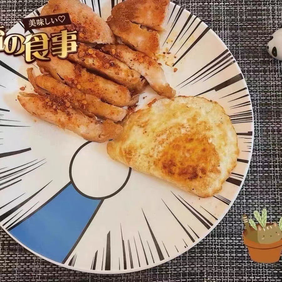 哆啦a夢 伸出圓手盤子 點心盤 水果盤 瓷盤 送禮推薦 交換禮物-細節圖2