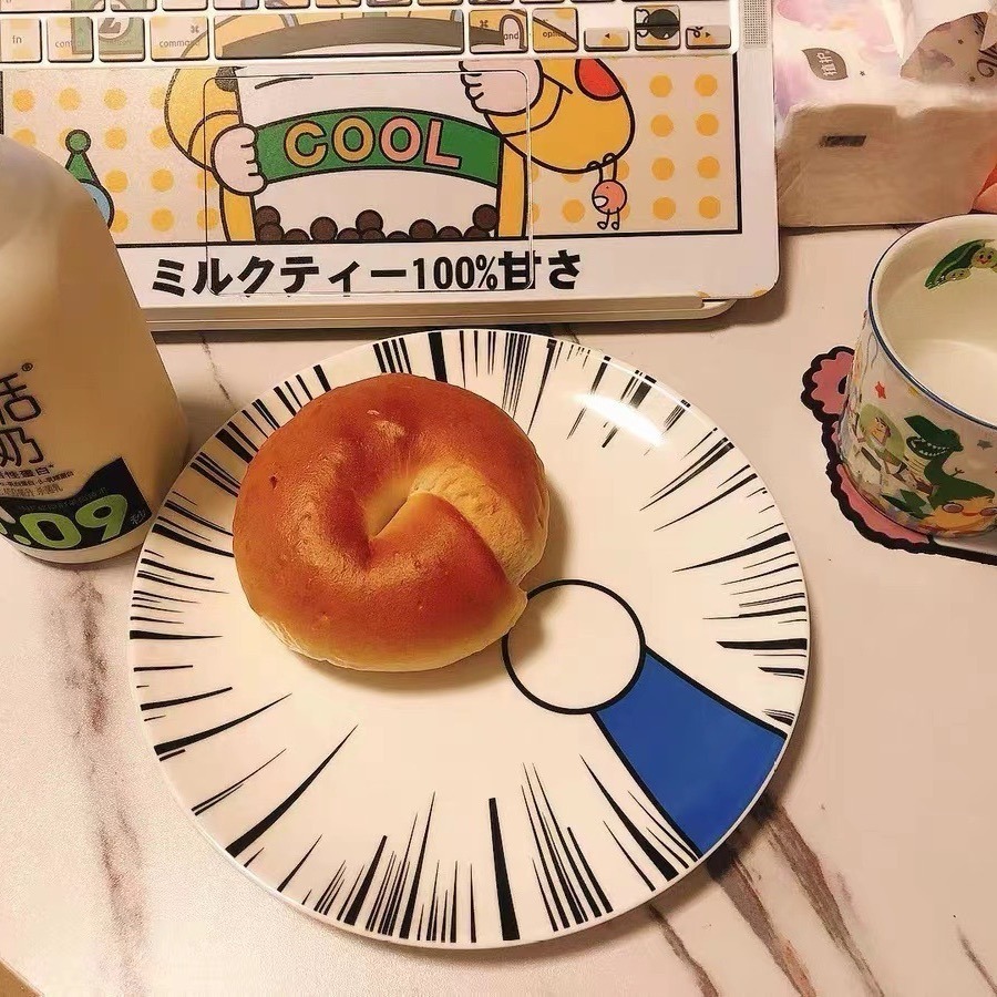 哆啦a夢 伸出圓手盤子 點心盤 水果盤 瓷盤 送禮推薦 交換禮物-細節圖4