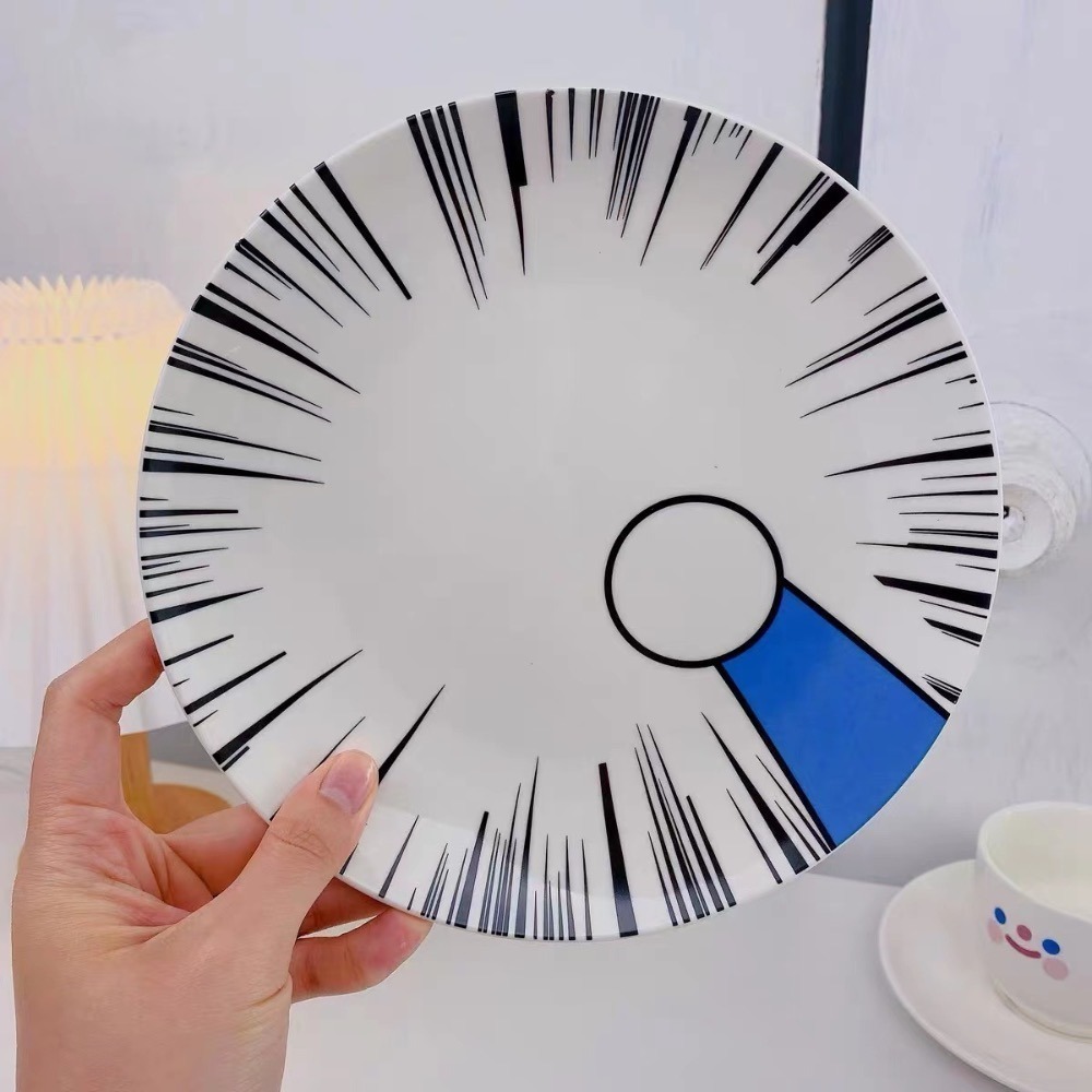 哆啦a夢 伸出圓手盤子 點心盤 水果盤 瓷盤 送禮推薦 交換禮物-細節圖6