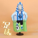 預購 兒童印花卡通浴巾 男女連帽浴袍 披風吸水 加大款兒童浴巾-規格圖11