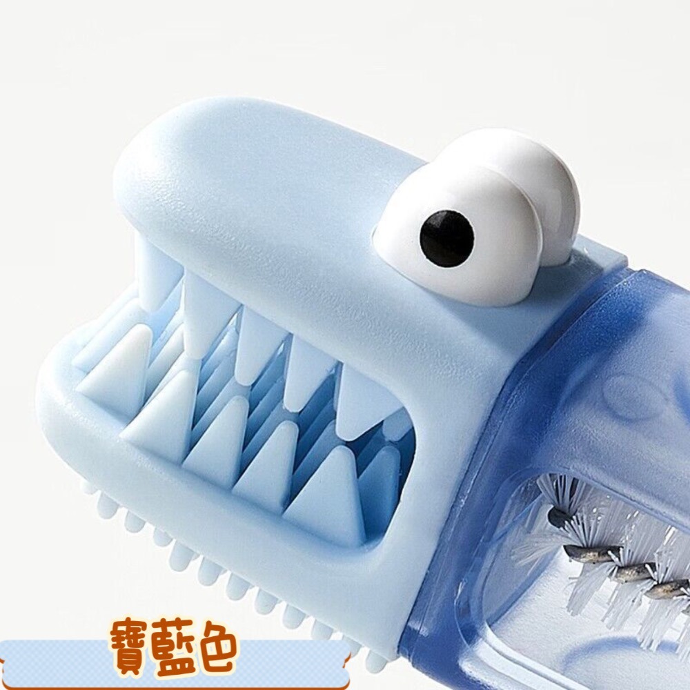 (顏色隨機出) 鱷魚小眼睛四合一杯刷 杯刷 奶瓶刷 保溫杯刷 瓶蓋刷 瓶口刷 杯口縫隙清潔刷-細節圖9