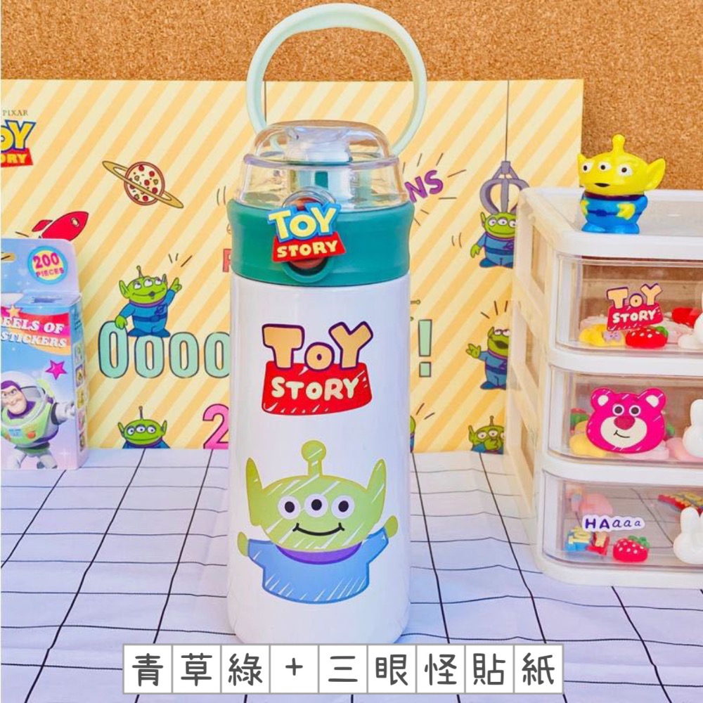 預購 卡通304不鏽鋼保溫杯 高顏值小眾便攜簡約不銹鋼學生便攜保溫吸管杯-細節圖2