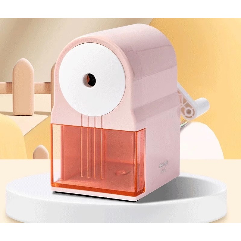 預購 台灣出貨 得力五檔調粗細削鉛筆機 可調粗細鉛筆機 削鉛筆機 削筆器-規格圖9