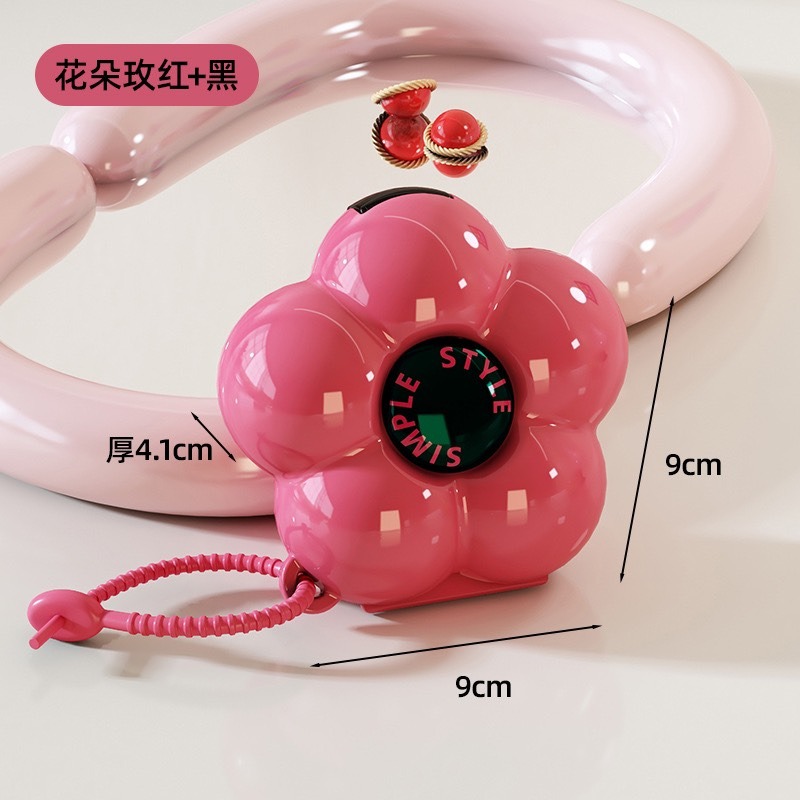 預購 台灣出貨 微笑花朵藥盒 多巴胺 便攜式藥盒 迷你多功能 旅行藥品 七天裝塑料 分隔藥片 收納盒-細節圖3