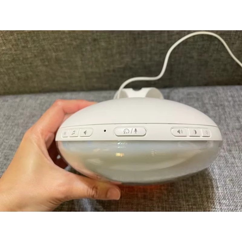 預購 功能日出智能喚醒燈 床頭燈 七彩氣氛燈 鬧鐘 模擬日出日落燈 助眠七彩氛圍燈 LED小夜燈 白噪音兒童鬧鐘-細節圖6