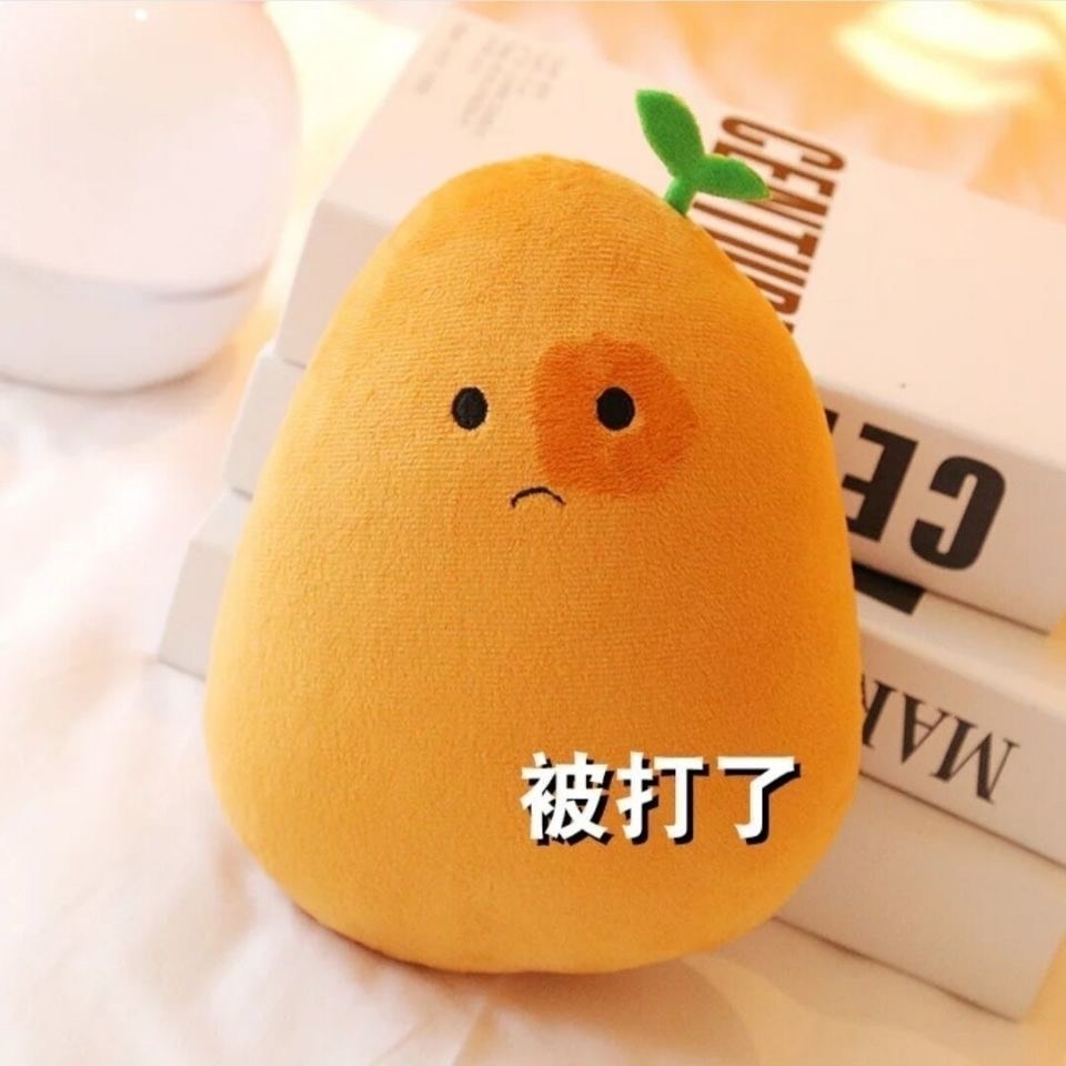 趣味蔬菜玩偶抱枕 茄子先生 絲瓜 土豆 馬鈴薯 玩偶公仔毛絨玩具 創意抱枕-細節圖7