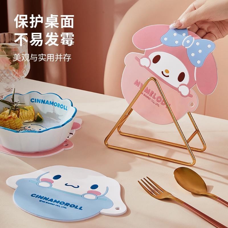 三麗鷗卡通隔熱墊 桌面隔熱墊 餐墊 杯墊 廚房墊 隔熱墊 防油餐墊-細節圖3