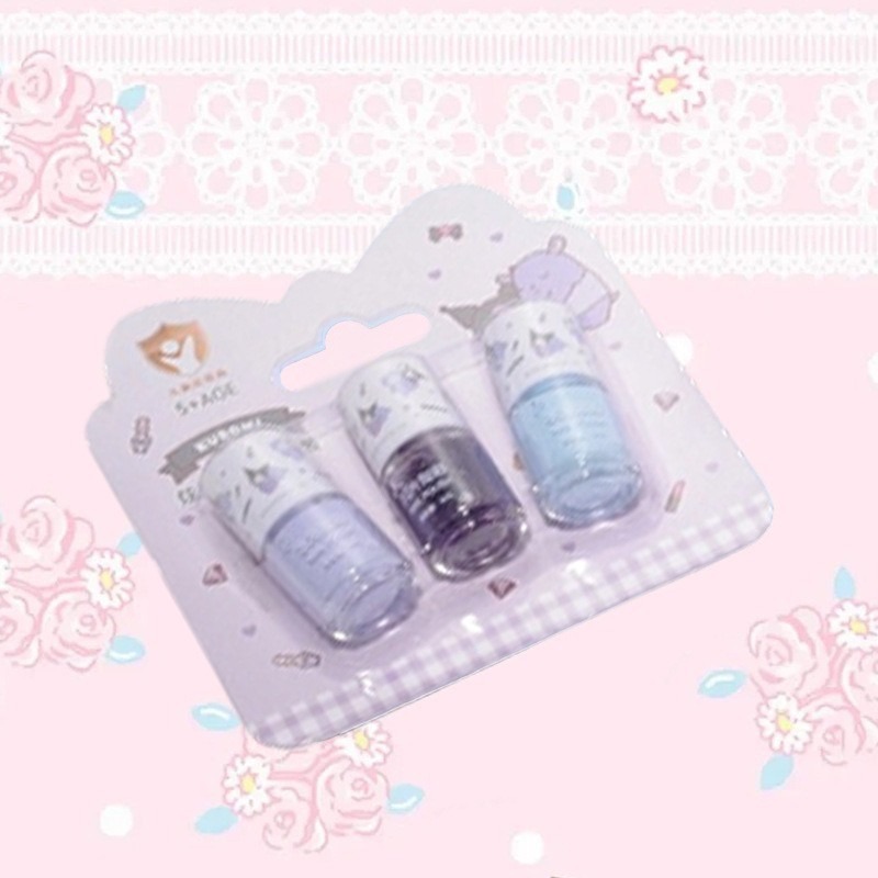 台灣出貨 三麗鷗系列5ml可撥式指甲油 兒童指甲油 可撕式指甲油-細節圖8