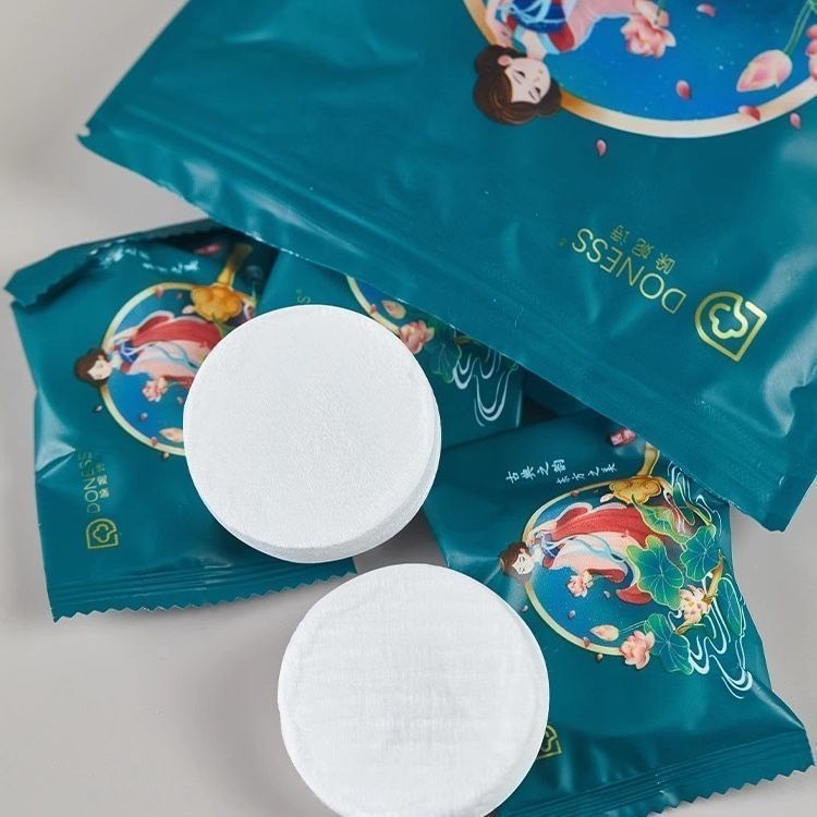 30*60CM 國潮便攜式壓縮毛巾 一次性毛巾 便攜式毛式 壓縮毛巾 一次性毛巾-細節圖6