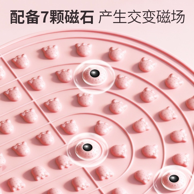 超慢跑墊 腳底按摩墊 液態軟膠指壓板 磁石按摩踏墊 家用加厚瑜伽墊 舒壓放鬆拉筋墊 環保防滑室內跑步-細節圖4