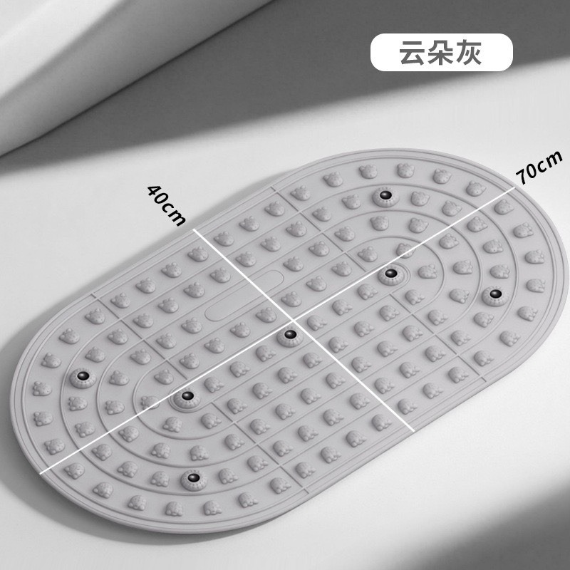 超慢跑墊 腳底按摩墊 液態軟膠指壓板 磁石按摩踏墊 家用加厚瑜伽墊 舒壓放鬆拉筋墊 環保防滑室內跑步-細節圖6