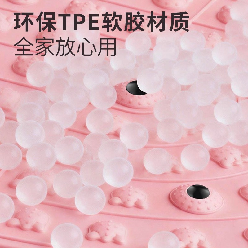 超慢跑墊 腳底按摩墊 液態軟膠指壓板 磁石按摩踏墊 家用加厚瑜伽墊 舒壓放鬆拉筋墊 環保防滑室內跑步-細節圖7