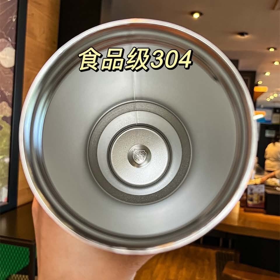 304不鏽鋼雙飲手提杯 雙飲保溫杯 提把手提杯 吸管杯 隨身保溫水壺 汽車杯 隨行咖啡杯-細節圖4