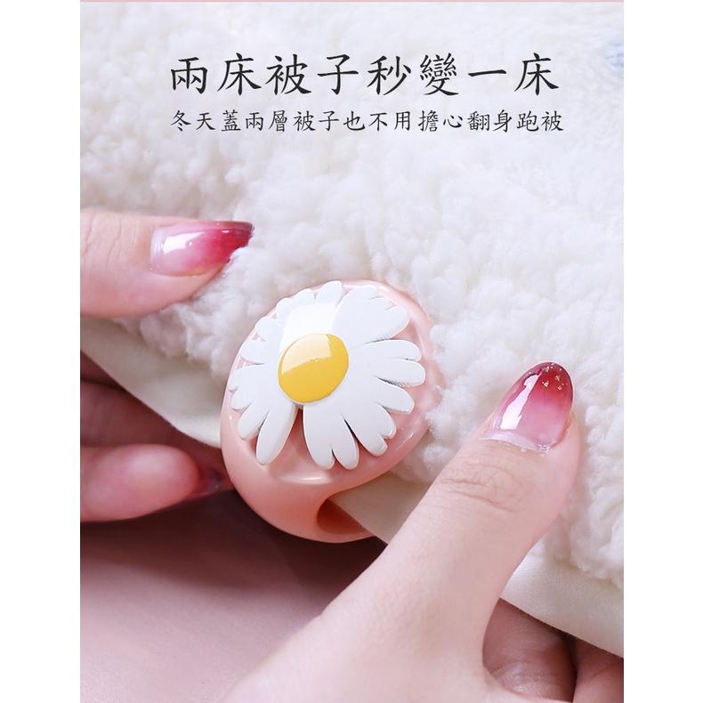 被子固定器【台灣現貨】棉被固定夾 無針防滑固定 卡扣式被子防滑被子夾 床單扣  夾棉被夾 床單固定器【P0435】-細節圖5