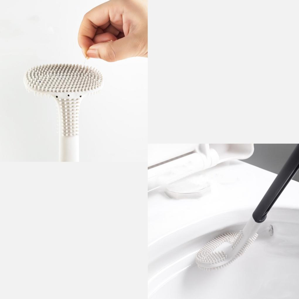 高爾夫球桿馬桶刷【聖杯生活台灣現貨】球桿造型馬桶刷 壁掛馬桶刷 無死角洗廁所神器 軟膠馬桶刷 軟膠無死角廁所刷 浴室刷-細節圖7