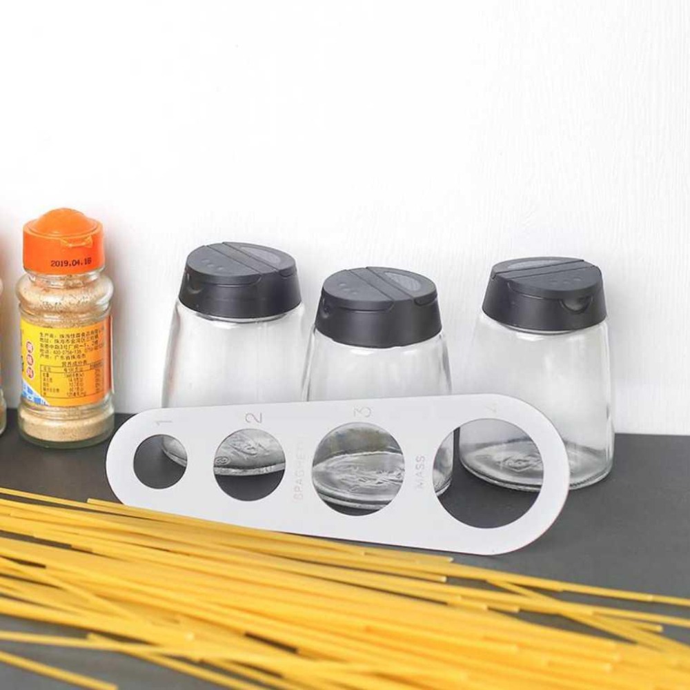 麵條測量器【聖杯生活台灣現貨】 不銹鋼量麵器 4孔義大利麵定量量麵器/挂麵尺/麵條分量尺/義大利麵測量尺/義大利麵量取器-細節圖4